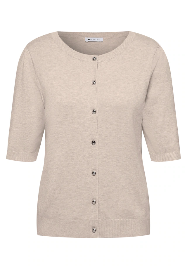 STREET ONE Cardigan mit Rundhalsausschnitt