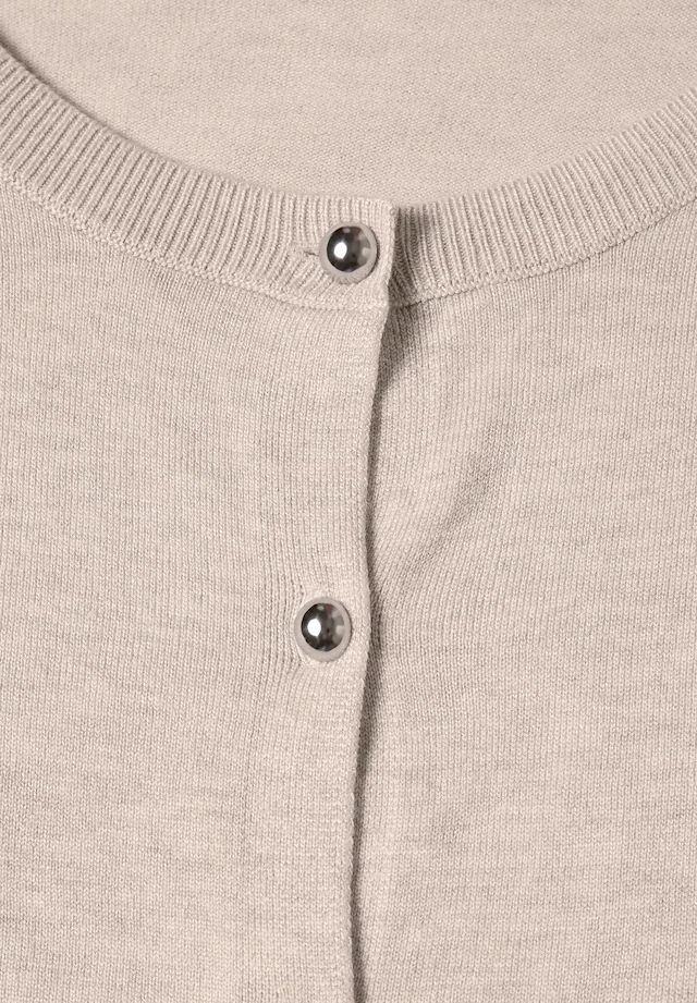 STREET ONE Cardigan mit Rundhalsausschnitt