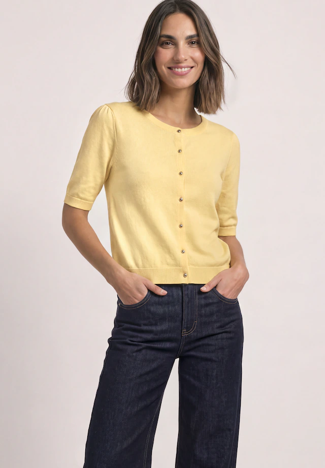 STREET ONE Cardigan mit Rundhalsausschnitt