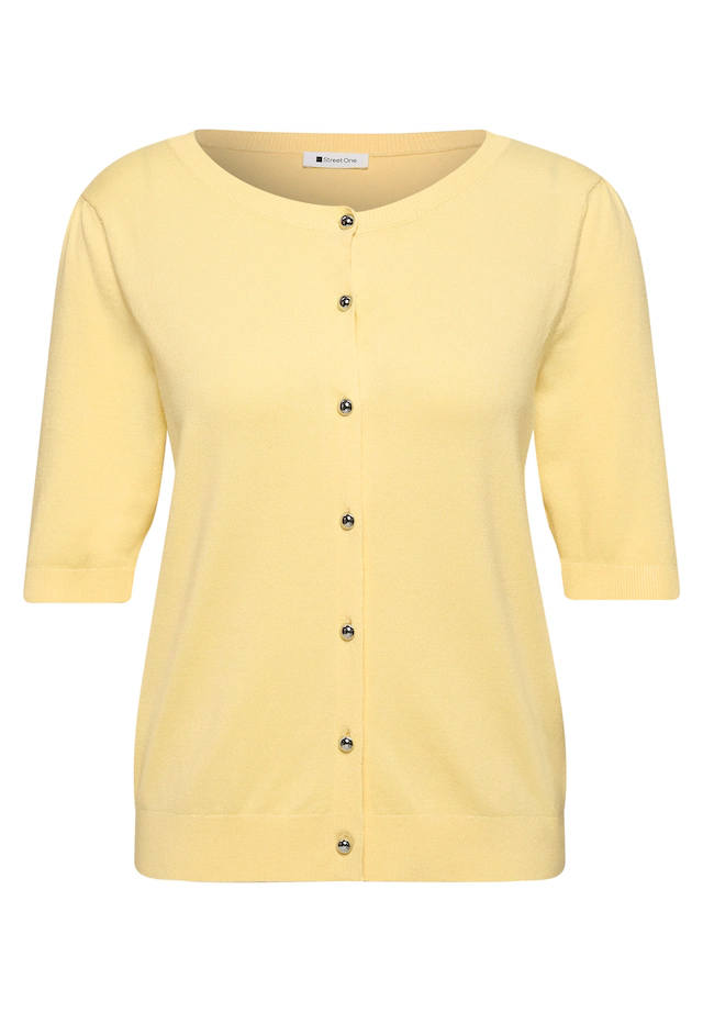 STREET ONE Cardigan mit Rundhalsausschnitt