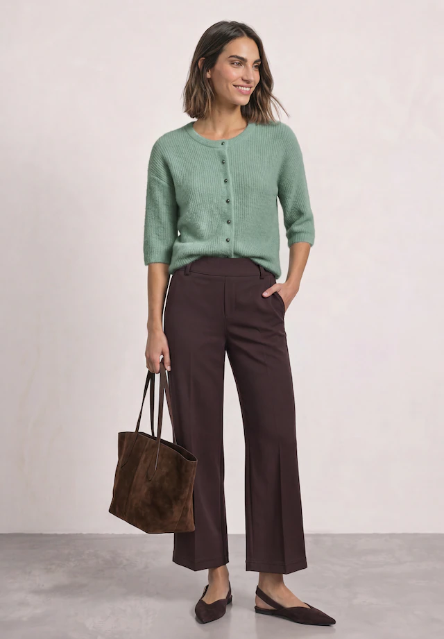 STREET ONE Cardigan mit Rundhalsausschnitt