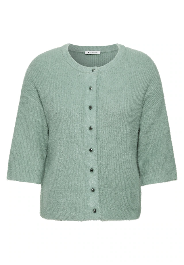 STREET ONE Cardigan mit Rundhalsausschnitt
