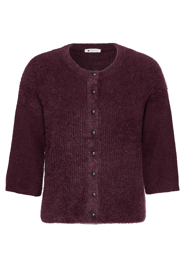 STREET ONE Cardigan mit Rundhalsausschnitt