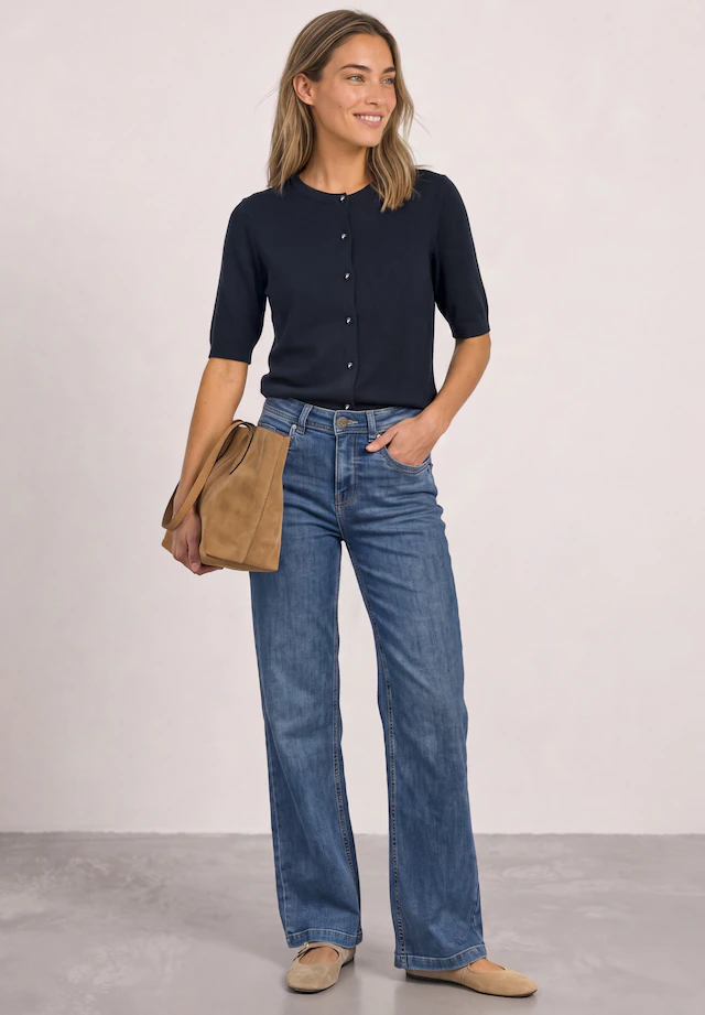 STREET ONE Cardigan mit Knopfleiste