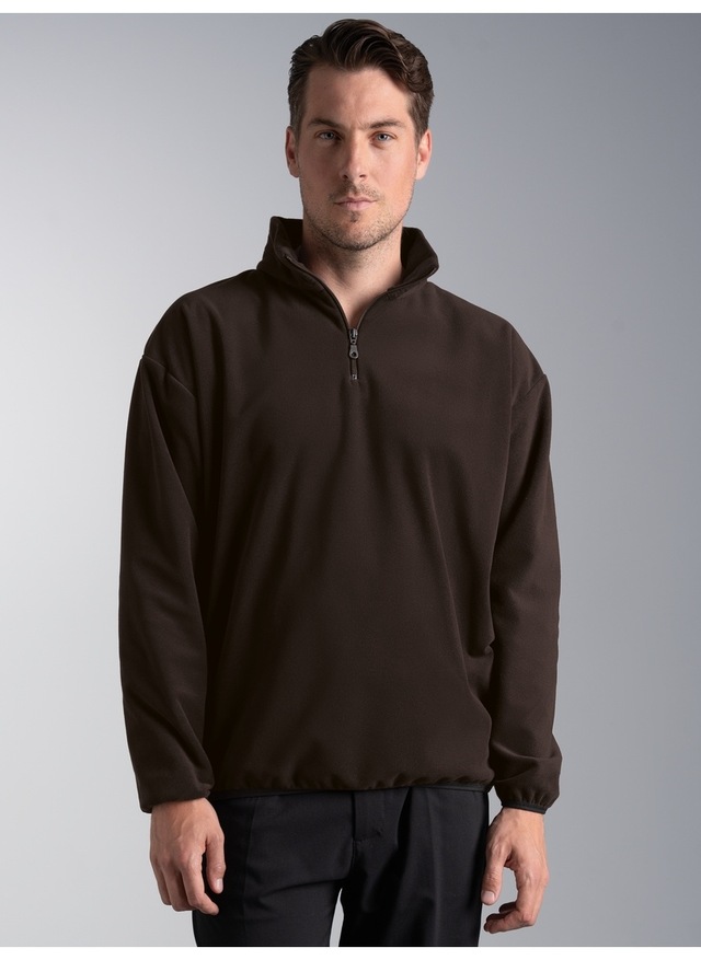 Trigema Strickfleece-Pullover »TRIGEMA Fleece Sweatshirt mit Stehkragen«
