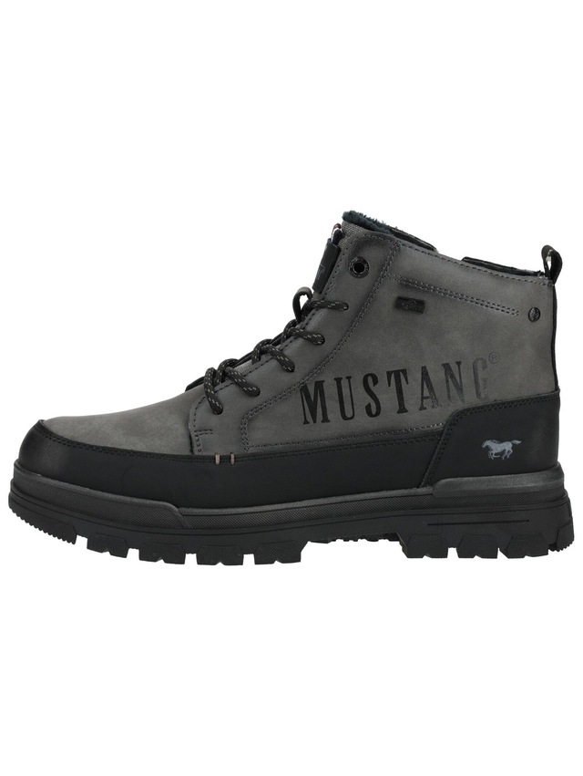 Mustang Shoes Schnürstiefelette »Mustang Shoes Stiefelette Lederimitat«