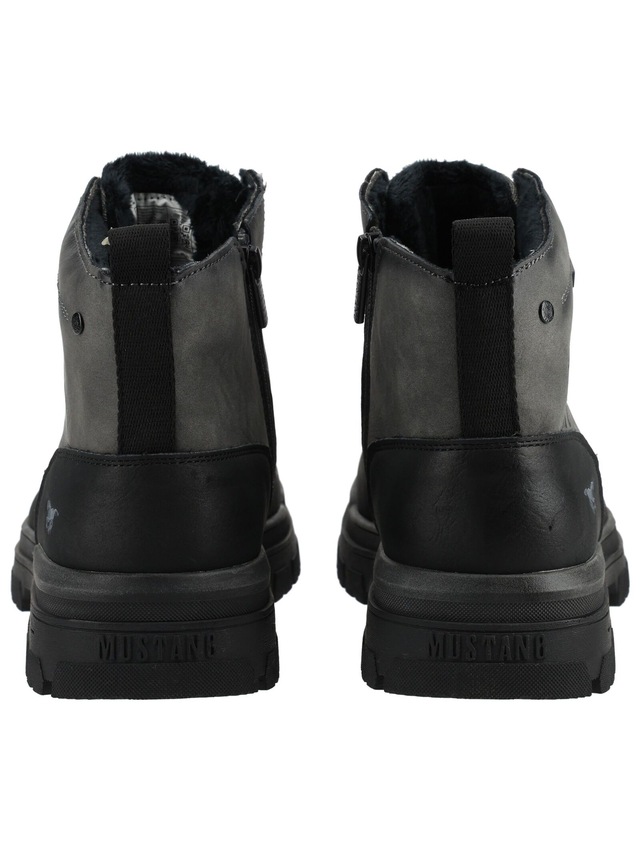Mustang Shoes Schnürstiefelette »Mustang Shoes Stiefelette Lederimitat«