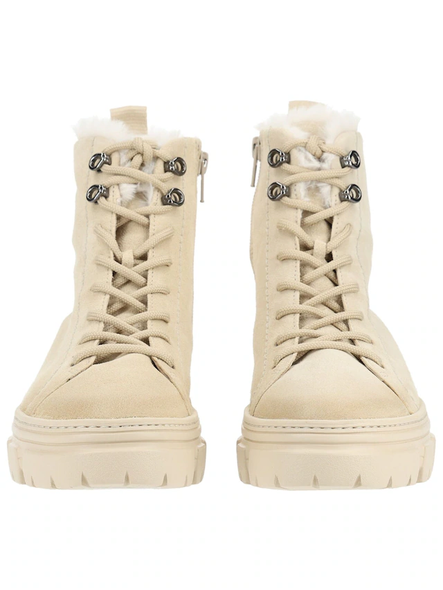 Paul Green Schnürstiefelette »Paul Green Stiefelette Veloursleder«