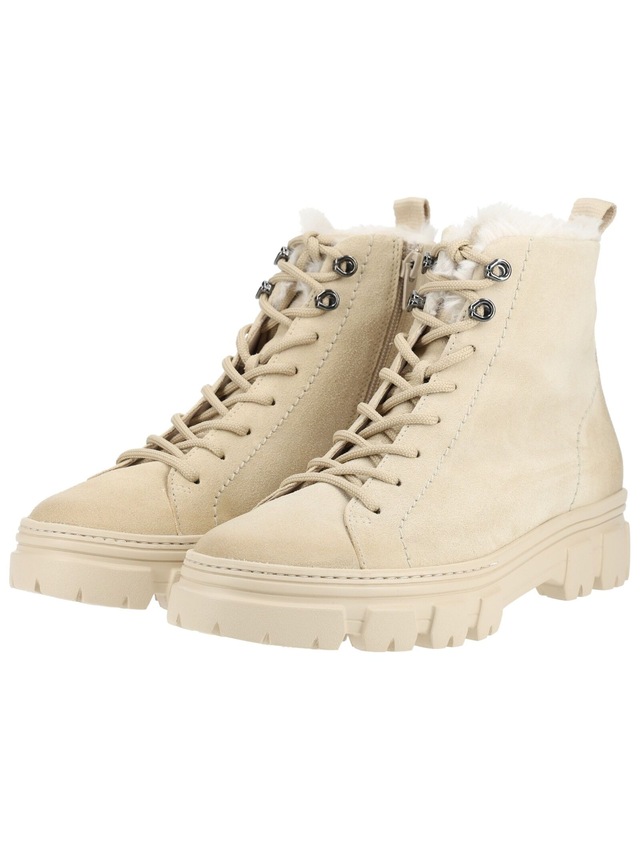 Paul Green Schnürstiefelette »Paul Green Stiefelette Veloursleder«