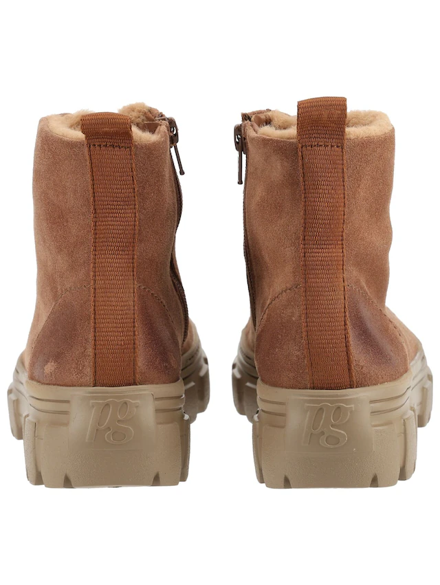 Paul Green Schnürstiefelette »Paul Green Stiefelette Veloursleder«