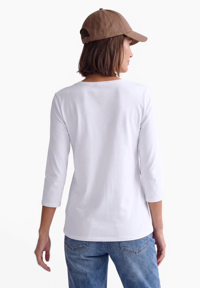 Cecil V-Shirt aus reiner Baumwolle