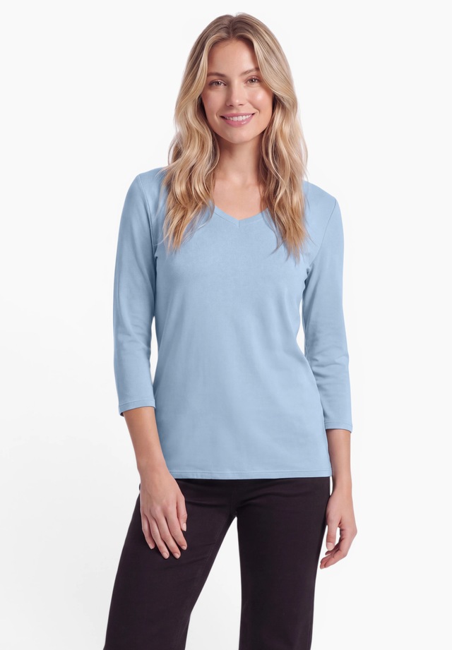 Cecil V-Shirt aus reiner Baumwolle