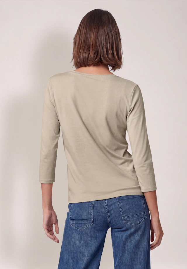 Cecil V-Shirt aus reiner Baumwolle