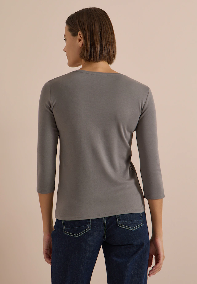 Cecil V-Shirt aus reiner Baumwolle