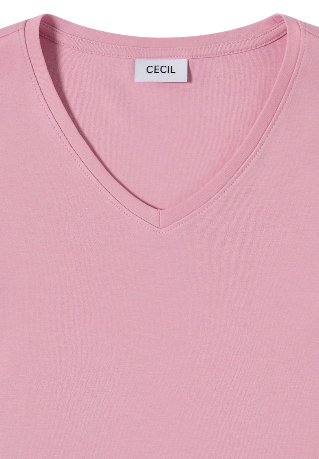 Cecil V-Shirt aus reiner Baumwolle