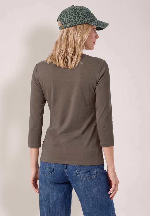 Cecil V-Shirt aus reiner Baumwolle