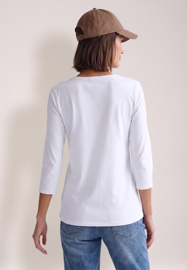 Cecil V-Shirt aus reiner Baumwolle