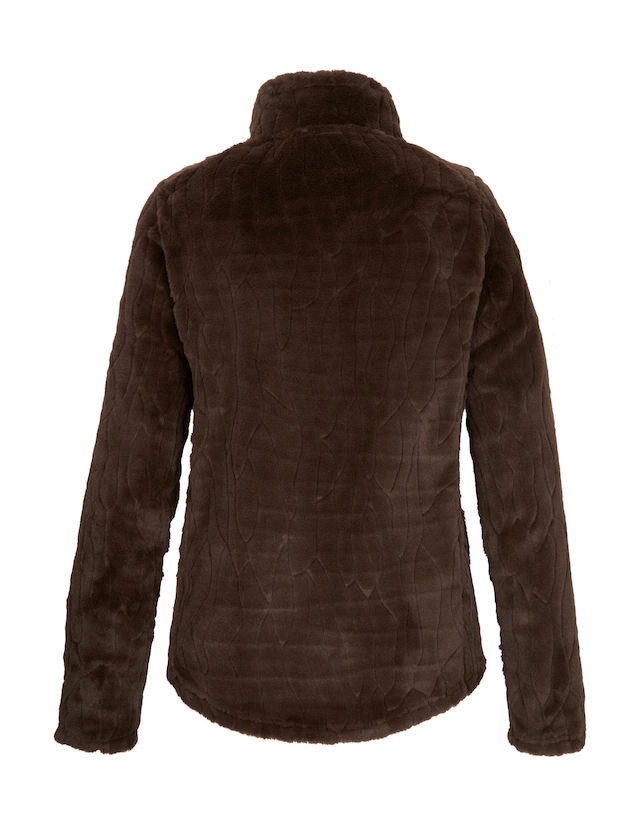 Killtec Fleecejacke »KOW 493 WMN FLC JCKT« Weiche Fleecejacke, Allover-Prägung, verschließbare Taschen