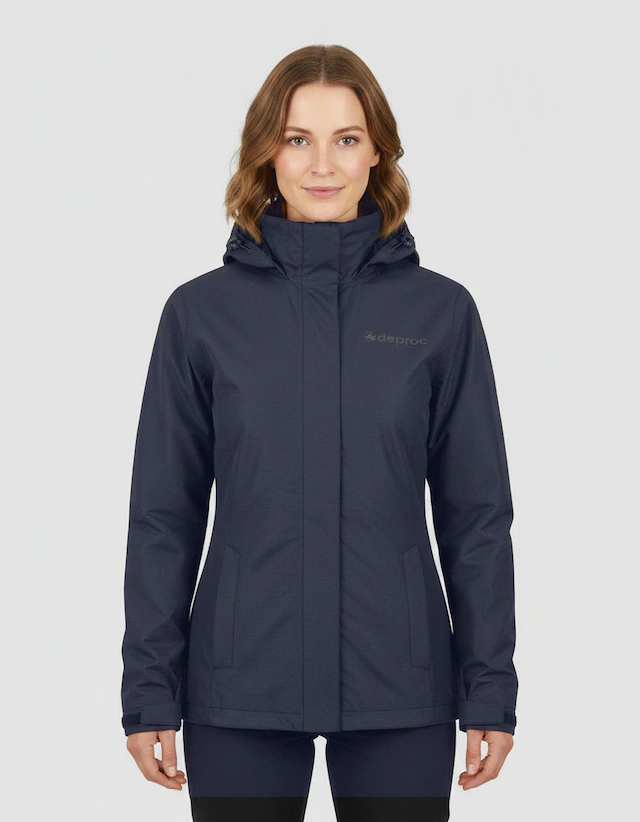 DEPROC Active Outdoorjacke »LAVAL II WOMEN« mit Kapuze auch in Großen Größen erhältlich