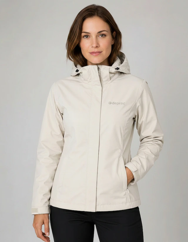 DEPROC Active Outdoorjacke »LAVAL II WOMEN« mit Kapuze auch in Großen Größen erhältlich