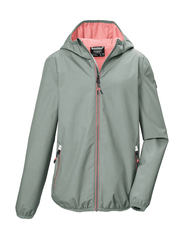 Killtec Funktionsjacke »KOS 488 GRLS JCKT« Leichte, wasserdichte Mädchenjacke mit Teflon EcoElite™ Imprägnierung
