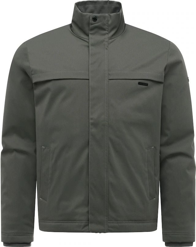 Ragwear Winterjacke »Dunore Y« ohne Kapuze Warme Jacke mit Stehkragen