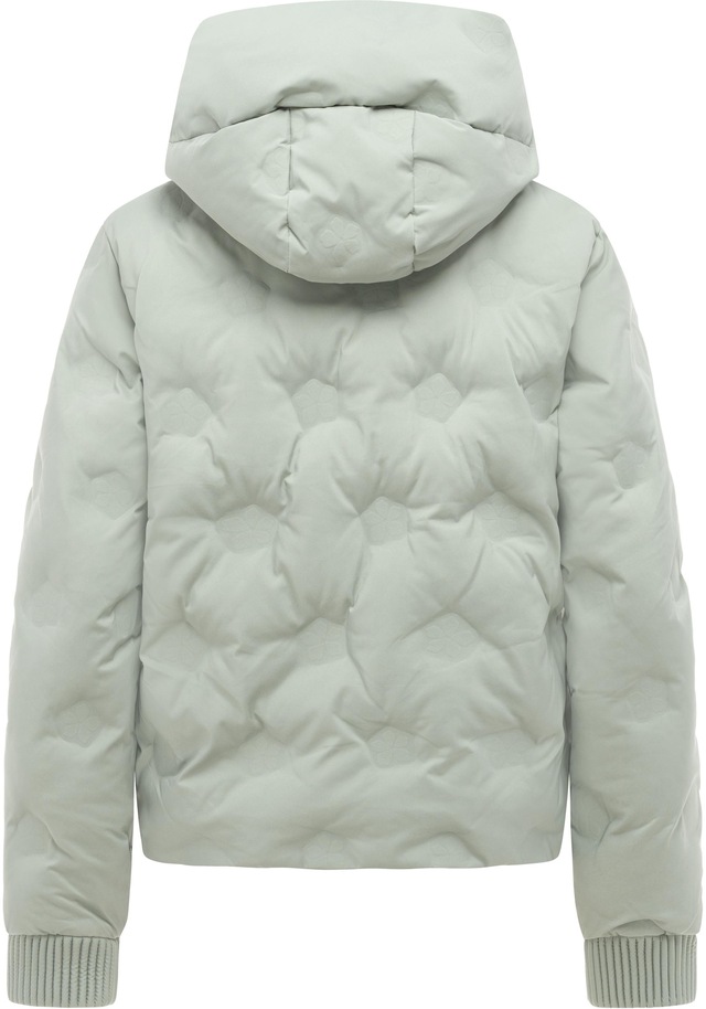 Ragwear Winterjacke »Lynnox Embossed Y« mit Kapuze Pufferjacke mit floraler Ton-in-Ton-Prägung