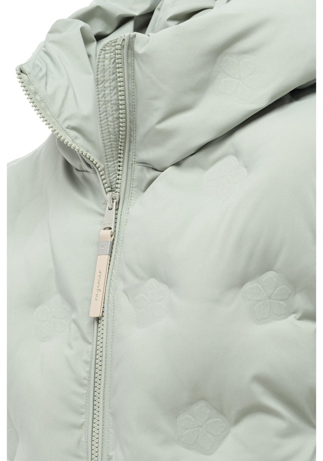 Ragwear Winterjacke »Lynnox Embossed Y« mit Kapuze Pufferjacke mit floraler Ton-in-Ton-Prägung