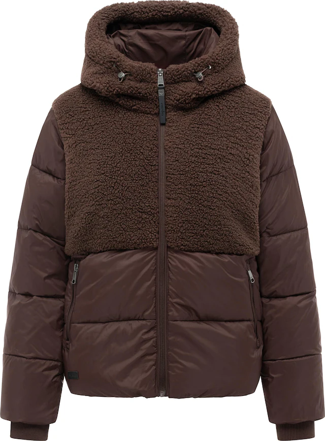 Ragwear Winterjacke »Patuff Y« mit Kapuze Winter Damen Steppjacke im Materialmix