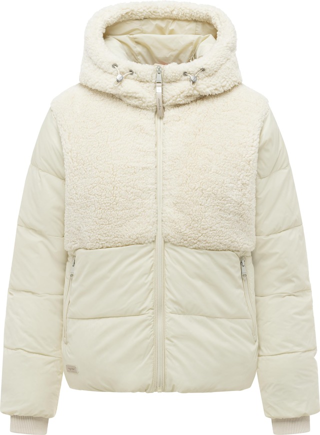 Ragwear Winterjacke »Patuff Y« mit Kapuze Winter Damen Steppjacke im Materialmix