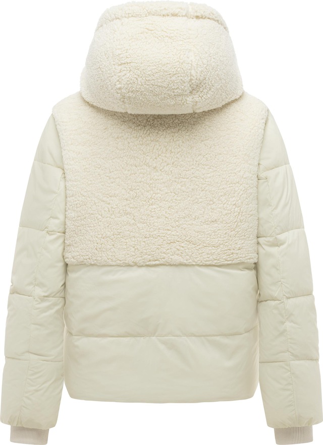 Ragwear Winterjacke »Patuff Y« mit Kapuze Winter Damen Steppjacke im Materialmix