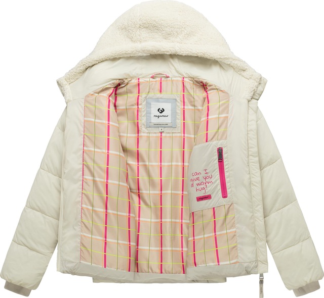 Ragwear Winterjacke »Patuff Y« mit Kapuze Winter Damen Steppjacke im Materialmix