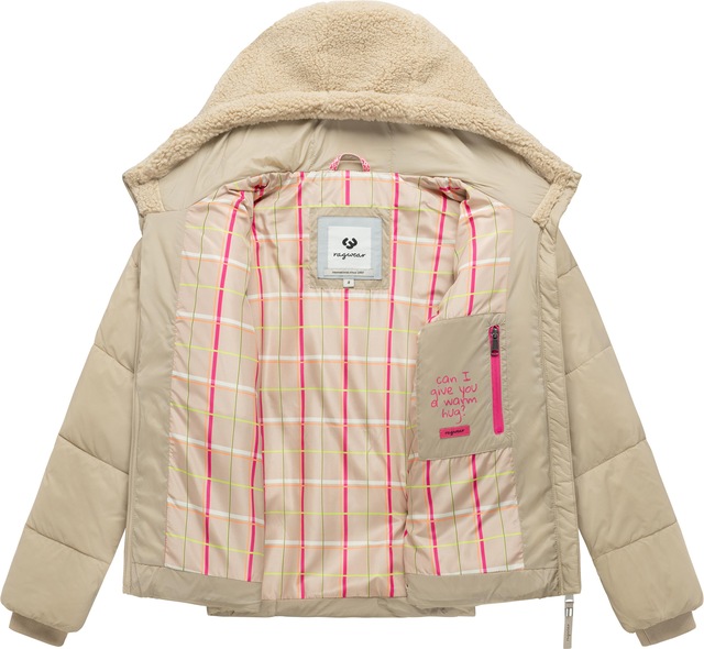 Ragwear Winterjacke »Patuff Y« mit Kapuze Winter Damen Steppjacke im Materialmix