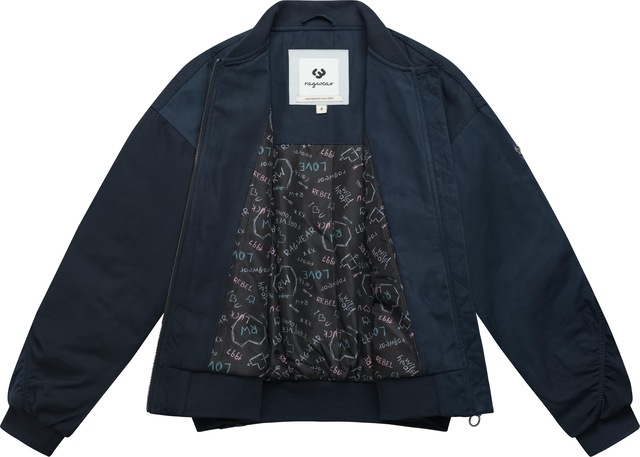 Ragwear Bomberjacke »Allyra Y« ohne Kapuze Sportive Damen Jacke im Blouson-Stil