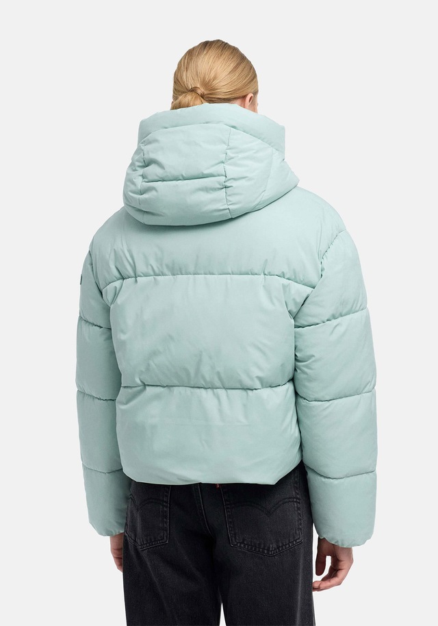 Marikoo Winterjacke »Zilvaa« mit Kapuze Damen Steppjacke mit Kapuze in Daunenoptik warm und leicht