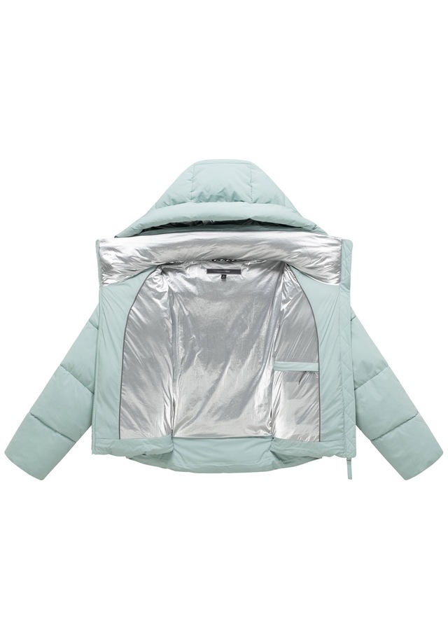 Marikoo Winterjacke »Zilvaa« mit Kapuze Damen Steppjacke mit Kapuze in Daunenoptik warm und leicht