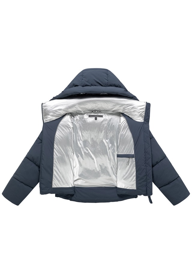 Marikoo Winterjacke »Zilvaa« mit Kapuze Damen Steppjacke mit Kapuze in Daunenoptik warm und leicht