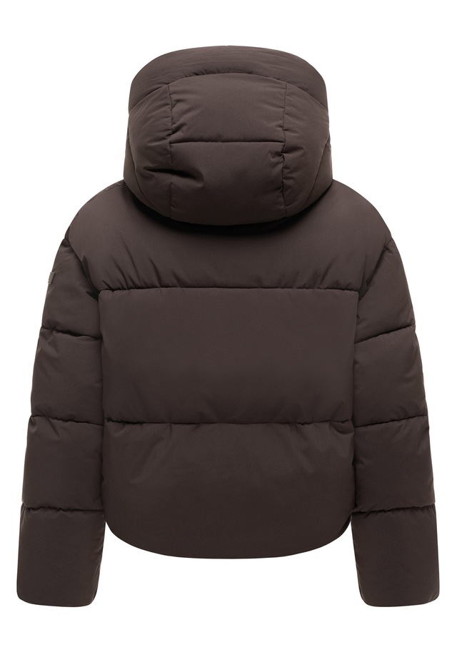 Marikoo Winterjacke »Zilvaa« mit Kapuze Damen Steppjacke mit Kapuze in Daunenoptik warm und leicht