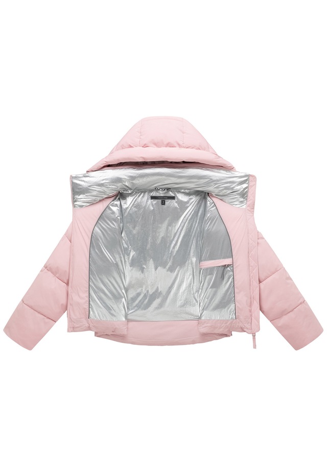 Marikoo Winterjacke »Zilvaa« mit Kapuze Damen Steppjacke mit Kapuze in Daunenoptik warm und leicht