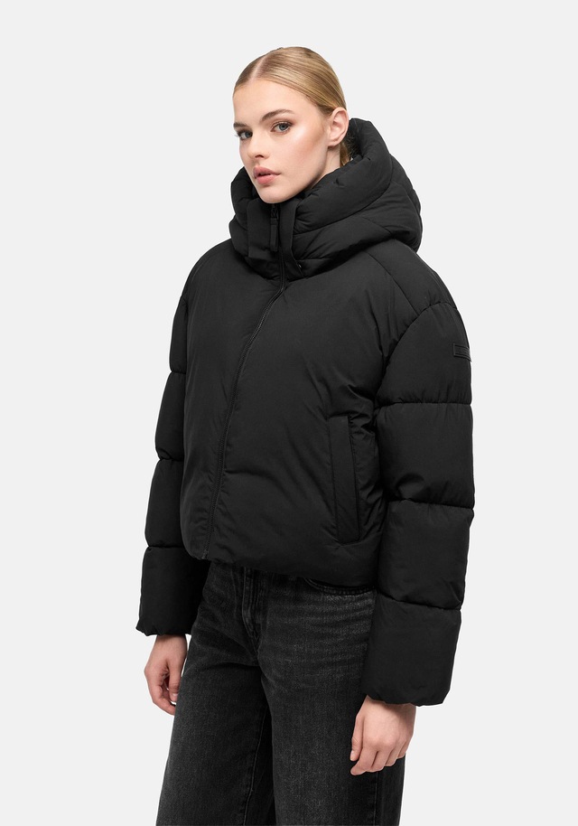 Marikoo Winterjacke »Zilvaa« mit Kapuze Damen Steppjacke mit Kapuze in Daunenoptik warm und leicht