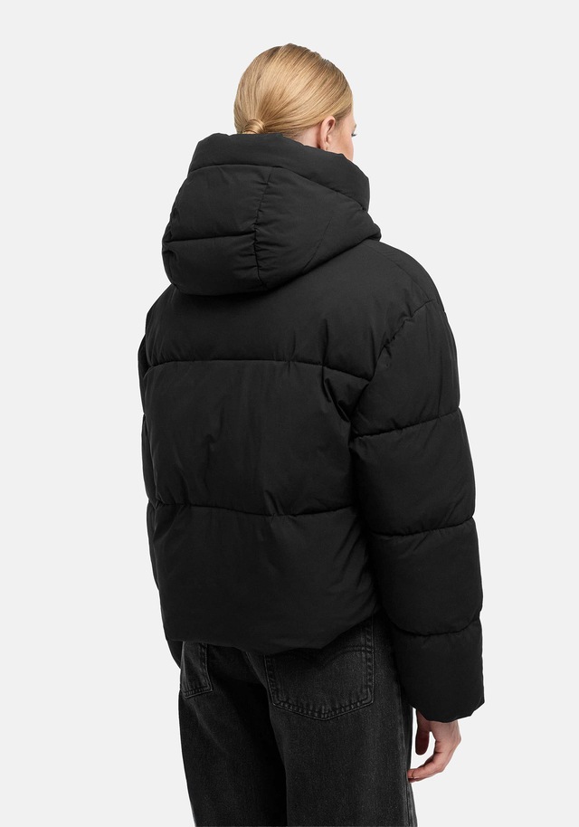 Marikoo Winterjacke »Zilvaa« mit Kapuze Damen Steppjacke mit Kapuze in Daunenoptik warm und leicht