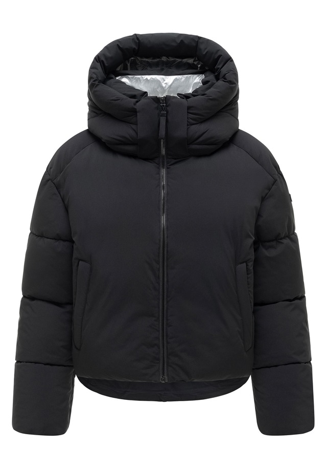 Marikoo Winterjacke »Zilvaa« mit Kapuze Damen Steppjacke mit Kapuze in Daunenoptik warm und leicht