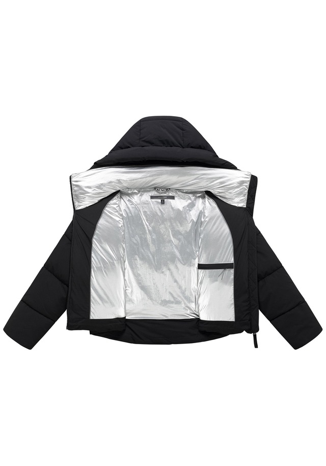 Marikoo Winterjacke »Zilvaa« mit Kapuze Damen Steppjacke mit Kapuze in Daunenoptik warm und leicht