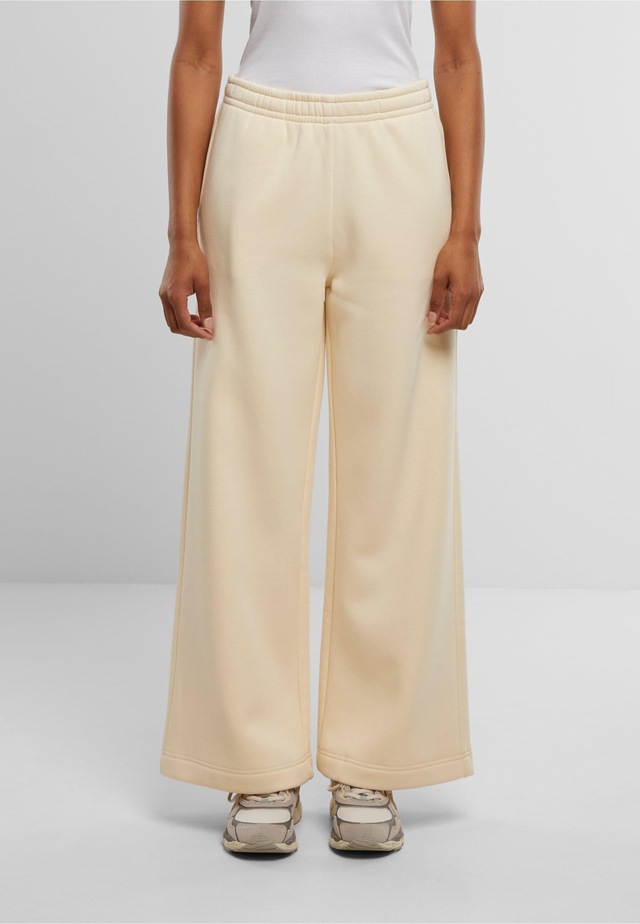 URBAN CLASSICS Jogginghose »Urban Classics Ladies Fluffy Wideleg Trackpants«