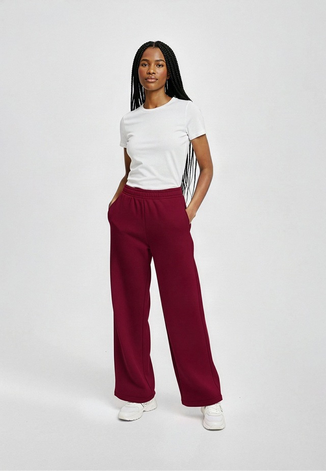 URBAN CLASSICS Jogginghose »Urban Classics Ladies Fluffy Wideleg Trackpants«