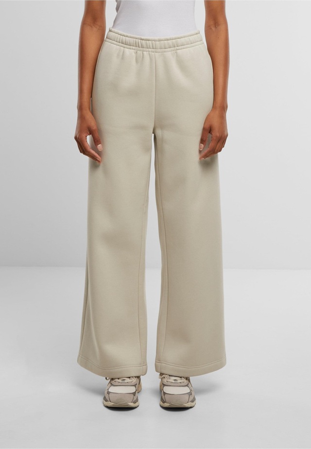 URBAN CLASSICS Jogginghose »Urban Classics Ladies Fluffy Wideleg Trackpants«