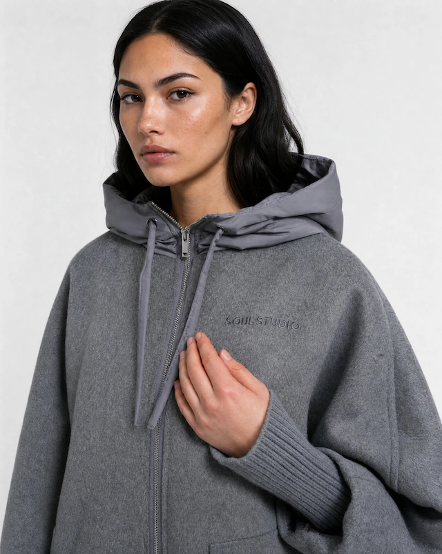 Smith & Soul Outdoorjacke mit Kapuze mit Klappentaschen