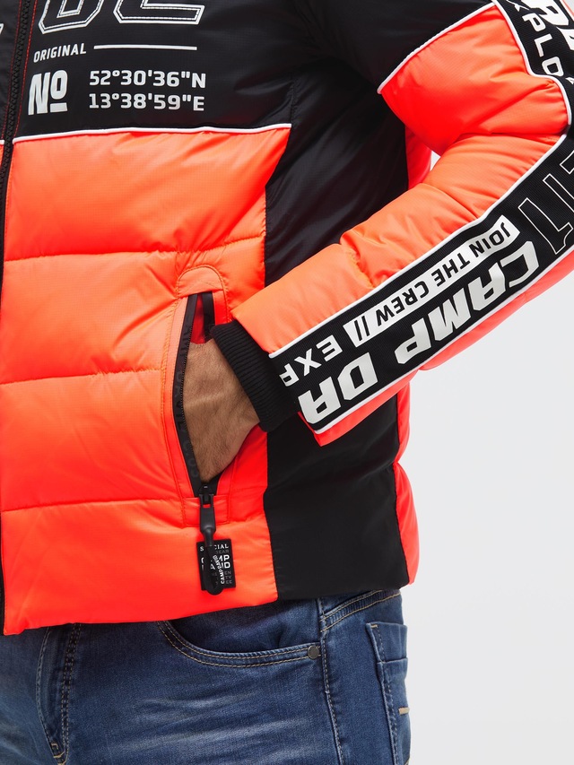 CAMP DAVID Winterjacke mit Kapuze mit abtrennbarer Kapuze