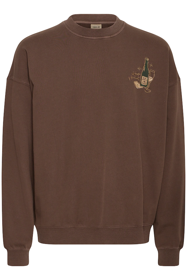 !Solid Longpullover »Sweater SDRAMI«