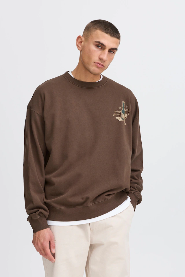 !Solid Longpullover »Sweater SDRAMI«